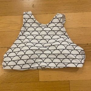 Padded high neck bikini top